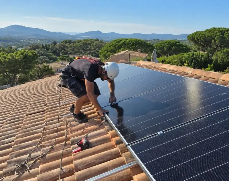 Installateur panneaux solaires Recoubeau-Jansac — pose photovoltaïque sur toiture